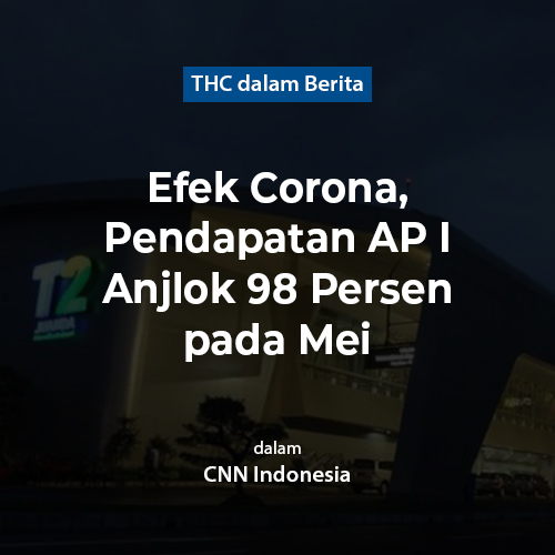 Efek Corona, Pendapatan AP I Anjlok 98 Persen pada Mei