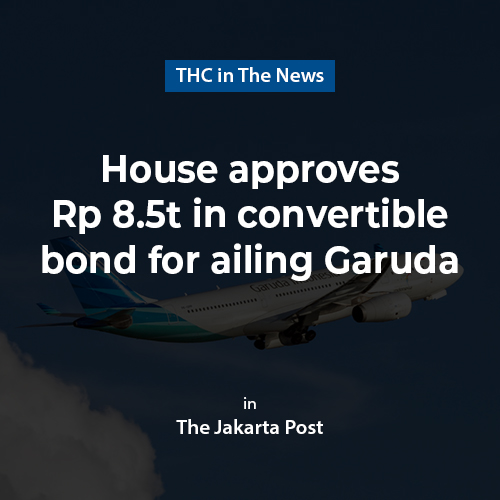 House approves Rp 8.5t in convertible bond for ailing Garuda