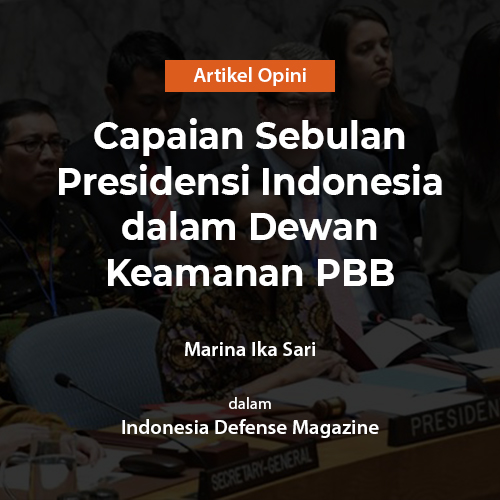 Capaian Sebulan Presidensi Indonesia dalam Dewan Keamanan PBB