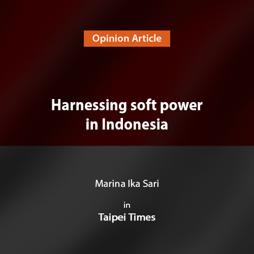 Harnessing soft power in Indonesia