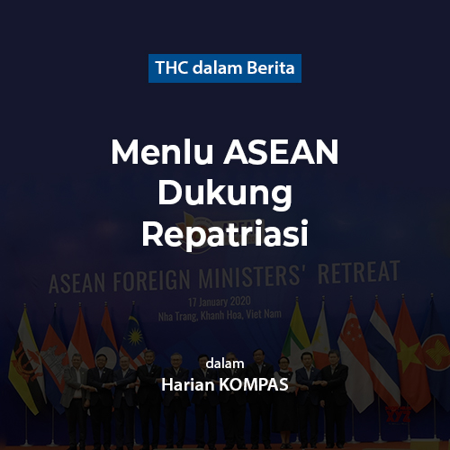 Menlu ASEAN Dukung Repatriasi
