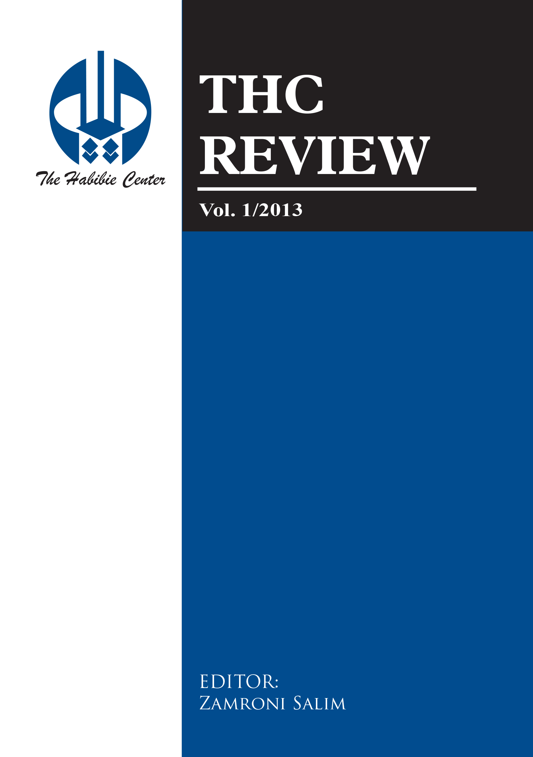 THC Review Vol. 1/2013